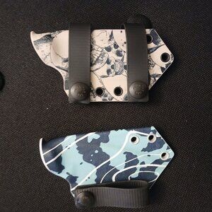 2 kydex knife sheaths fits ka bar small TDI fixed blade 2.31 " new